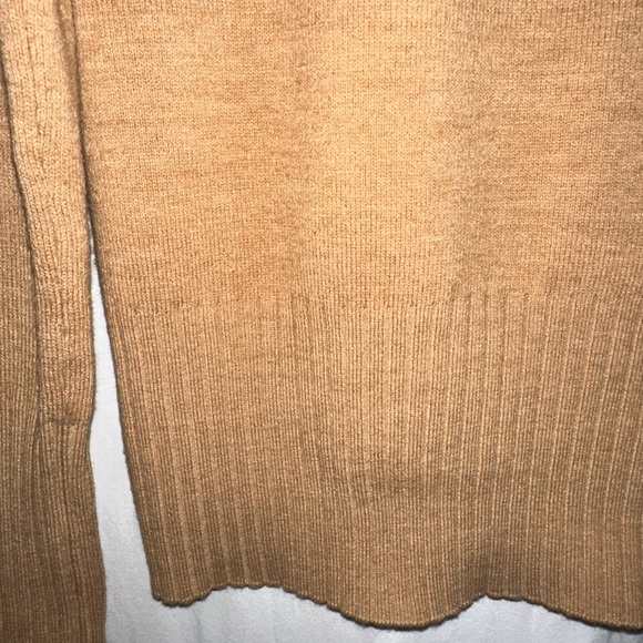 French Connection Camel/White Roll neck Sweater Size S - Picture 4 of 4
